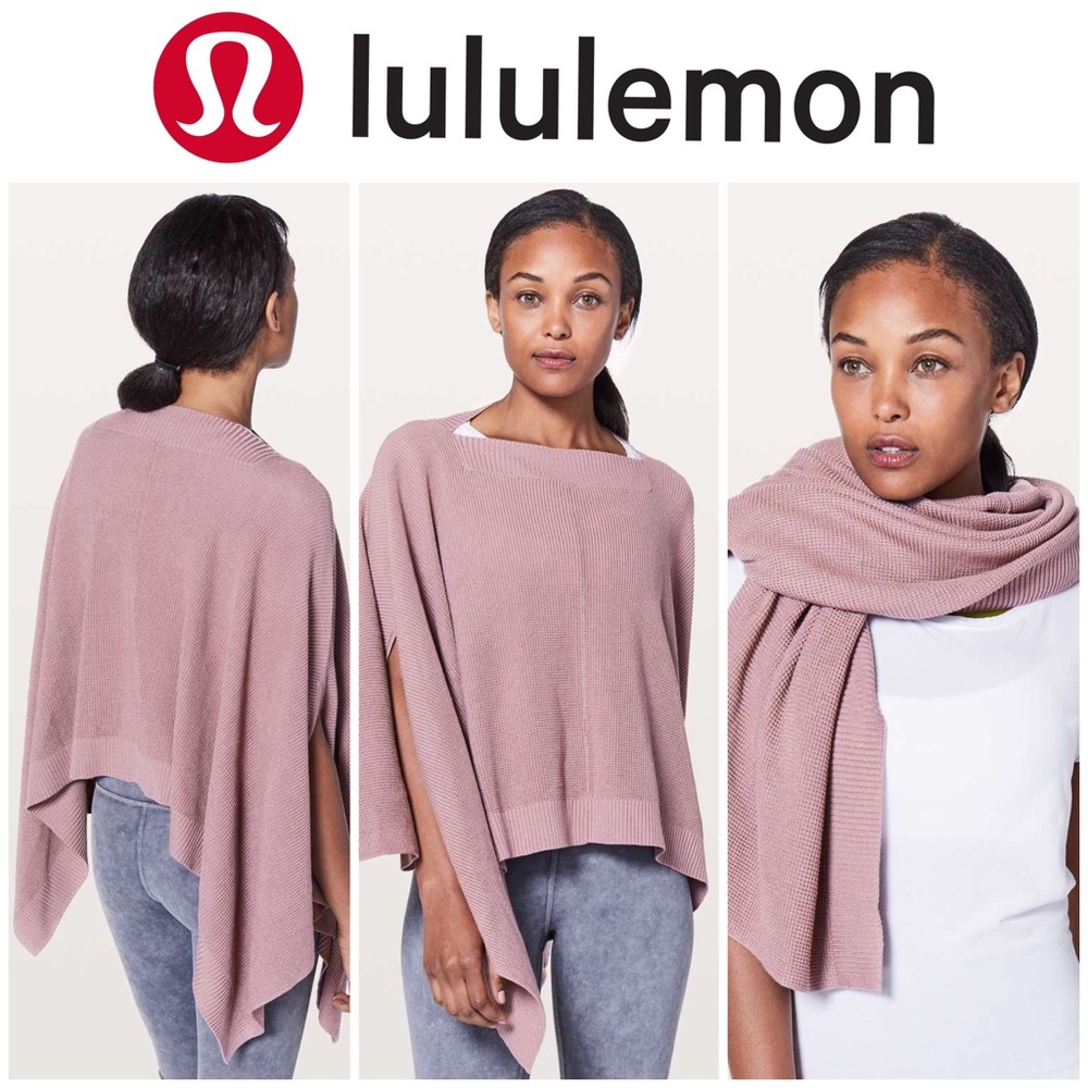 🍋Lululemon🍋 Forward Flow Cashmere blend Cape